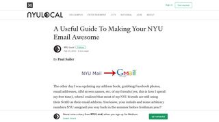 
                            5. A Useful Guide To Making Your NYU Email Awesome – NYU Local