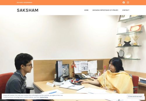 
                            11. A visit to Axis Bank to initiate my project “Saksham” – Saksham