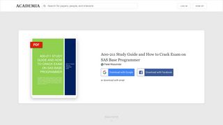 
                            8. A00-211 Study Guide and How to Crack Exam on SAS Base ...