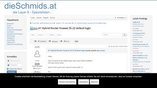 
                            10. A1 Hybrid Router Huawei 35-22 default login - Tipps und Tricks ...