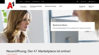 
                            4. A1 Marketplace ist online! | A1.net