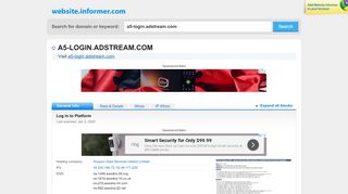 
                            6. a5-login.adstream.com at Website Informer. Sign In. Visit A 5 Login ...