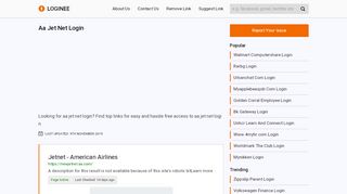 
                            2. Aa Jet Net Login