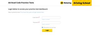 
                            1. AA Road Code Practice Tests