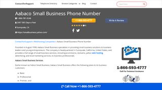 
                            13. Aabaco Small Business Phone Number, Web Hosting Login, Email ...