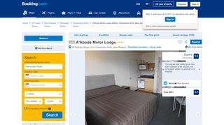
                            8. A'Abode Motor Lodge, Palmerston North – Updated ... - Booking.com