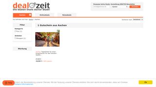 
                            9. Aachen - Die beliebtesten Deals in Aachen - bis zu 70% sparen ...