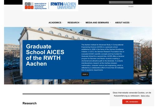 
                            6. Aachen Institute for Advanced Study in Computational Engineering ...