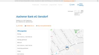 
                            10. Aachener Bank eG Siersdorf,Mühlenstr. 54 - Volksbank Raiffeisenbank
