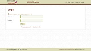 
                            1. AACM Services