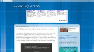 
                            8. aadallah original BLOG: WARNET Login Steam Error (Could not ...
