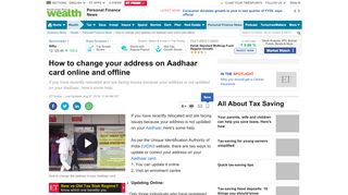 
                            9. Aadhaar Address Update: How to change your address on Aadhaar ...