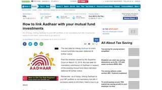 
                            12. Aadhaar Mutual Funds Linking: How to Link Aadhaar with your Mutual ...