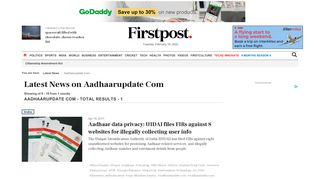 
                            12. Aadhaarupdate Com | Latest News on Aadhaarupdate Com | Breaking ...