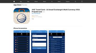 
                            7. AAE Travel Card - Al Ansari Exchange's Multi Currency VISA Prepaid ...