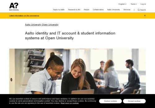 
                            12. Aalto IT account & Student information systems at Open University ...