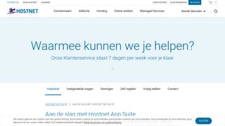 
                            8. Aan de slag met Hostnet App Suite