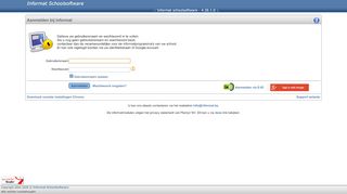 
                            1. Aanmelden bij Informat.WEB