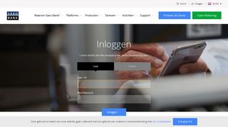 
                            1. Aanmelden bij platform | Saxo Bank