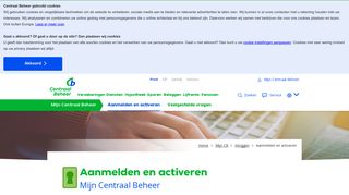 
                            7. Aanmelden en activeren - Mijn Centraal Beheer