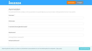
                            2. Aanmelden - iAgenda - Gratis Online Agenda