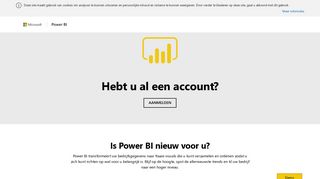 
                            1. Aanmelden | Microsoft Power BI