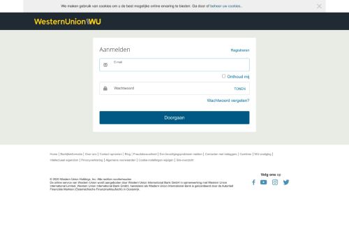
                            10. Aanmelden - Registreren | Western Union