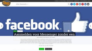 
                            7. Aanmelden voor Messenger zonder een Facebook-account