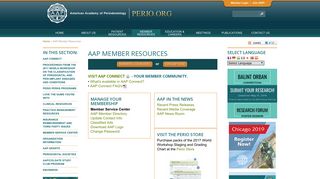 
                            9. AAP Member Resources | Perio.org