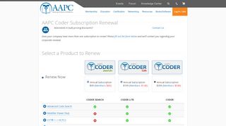 
                            13. AAPC Coder Subscription Renewal