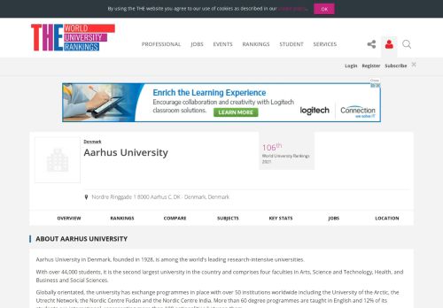 
                            13. Aarhus University World University Rankings | THE