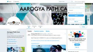 
                            12. Aarogya Path Care (@AarogyaPath) | Twitter