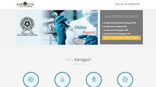 
                            4. Aarogya Pathcare - View & Download Online Report