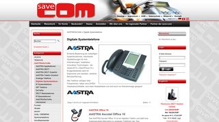
                            12. AASTRA DETEWE digitale Systemtelefone - save-com - Ihr Partner für ...