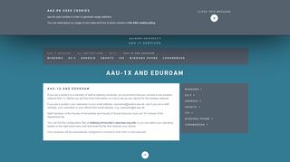 
                            6. AAU-1x and eduroam - AAU It Services
