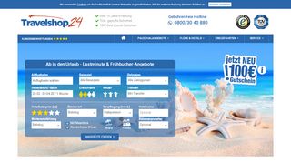 
                            6. Ab in den Urlaub 2019 mit Travelshop24 - 80 Euro Gutschein ...