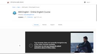 
                            5. ABA English - Online English Course - Google Chrome