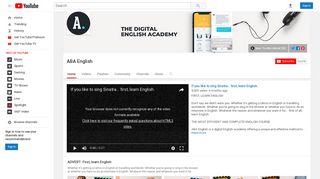 
                            10. ABA English - YouTube
