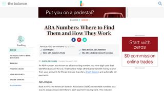 
                            2. ABA Numbers: Where to Find Them and How They Work - ...