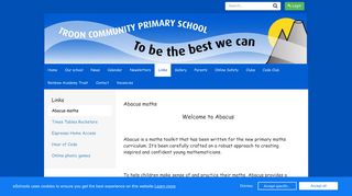 
                            3. Abacus maths - Welcome to Troon Community Primary School