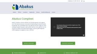 
                            3. Abakus Compleet - Software voor Fysiotherapeuten