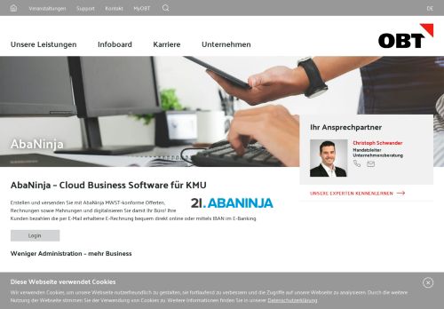 
                            7. AbaNinja – Cloud Business Software für KMU - OBT