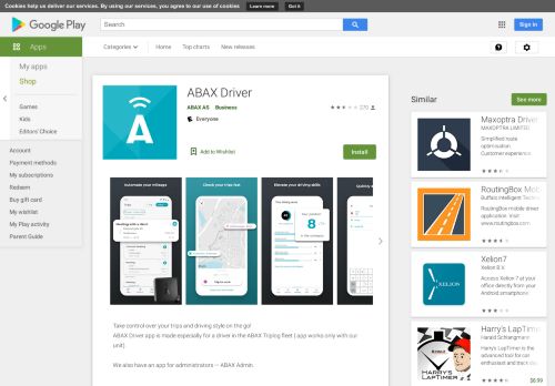 
                            10. ABAX Triplog - Körjournal – Appar på Google Play