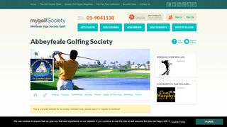 
                            2. Abbeyfeale Golfing Society - My Golf Society