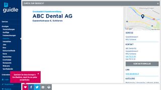 
                            8. ABC Dental AG - Schlieren - Guidle