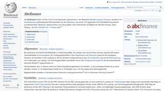 
                            8. Abcfinance – Wikipedia