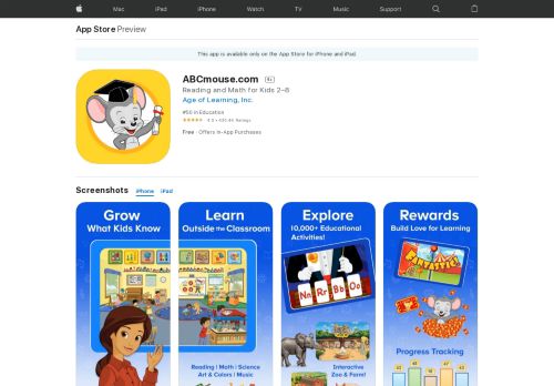 
                            7. ABCmouse.com on the App Store - iTunes - Apple