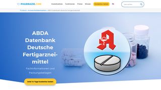 
                            6. ABDA-Datenbank Deutsche Fertigarzneimittel mit Fachinformationen