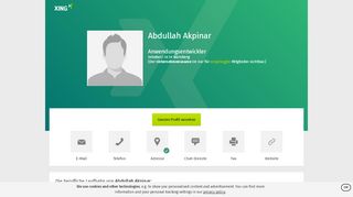 
                            6. Abdullah Akpinar - Anwendungsentwickler - TURKBASE.DE | XING