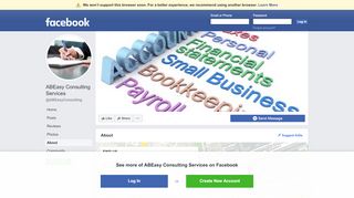 
                            12. ABEasy Consulting Services - About | Facebook